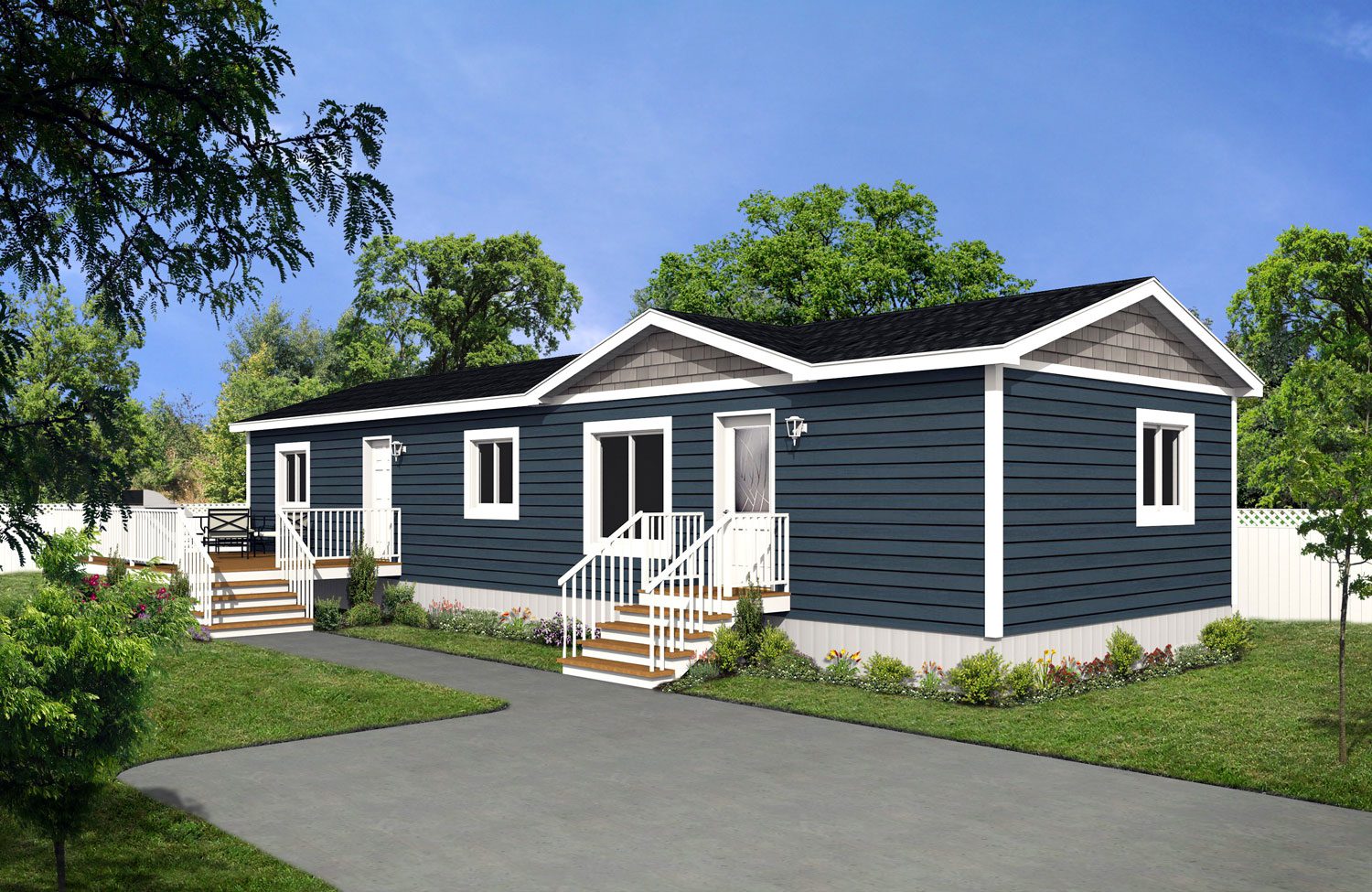 Affinity Series 18wide AF-1858 2Bdrm 2Bath Outside