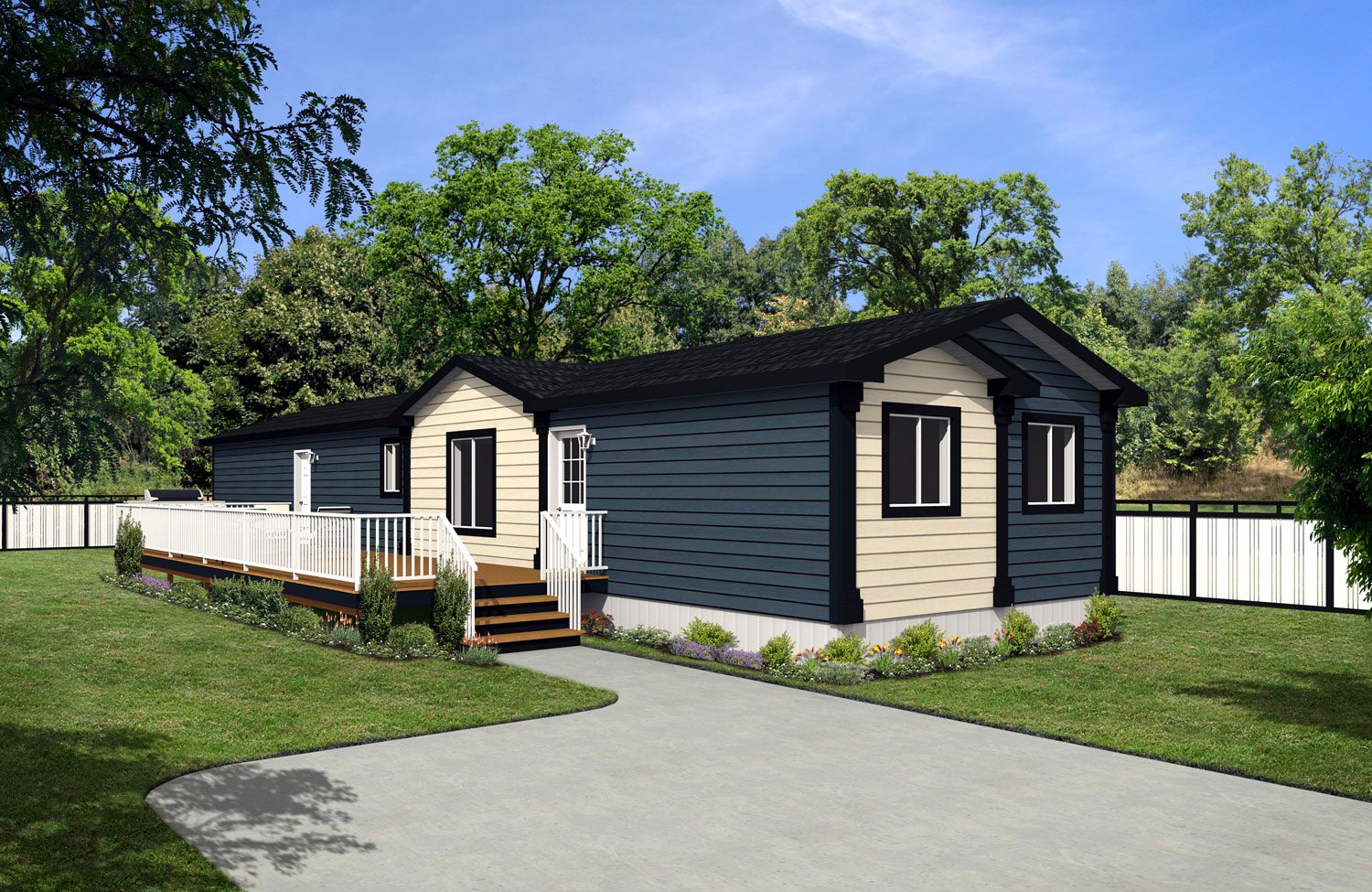 CJ Series 18wide CJ-1831 3Bdrm 2Bath Outside