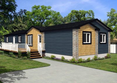 CJ Series 20wide CJ-3005 4Bdrm 2Bath Outside