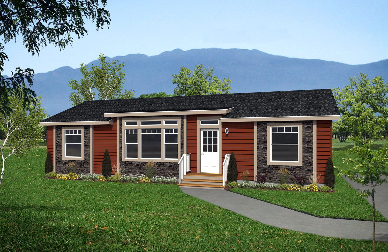 Genesis II 24 wide Kinnaird GDII-4481 3Bdrm 2Bath Outside