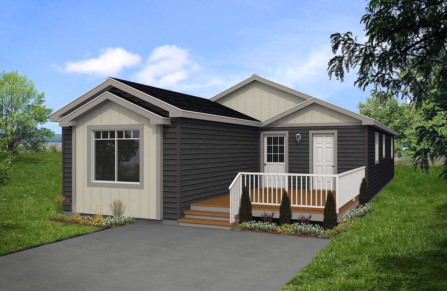 Genesis II 27wide McGill GDII-8641 2Bdrm 2Bath Den Outside