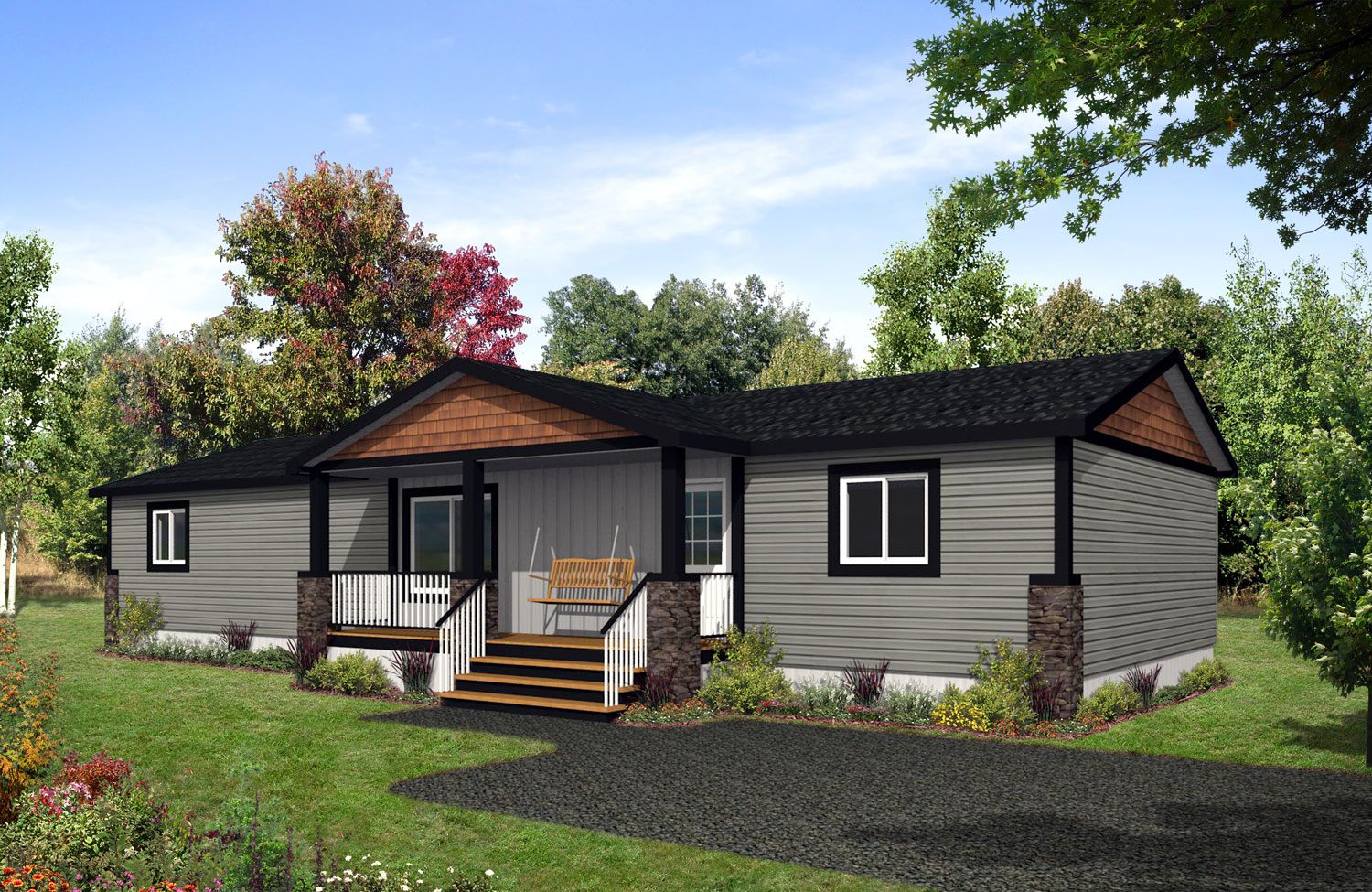 RTM Series RTM-24001 3Bdrm 2Bath Outside