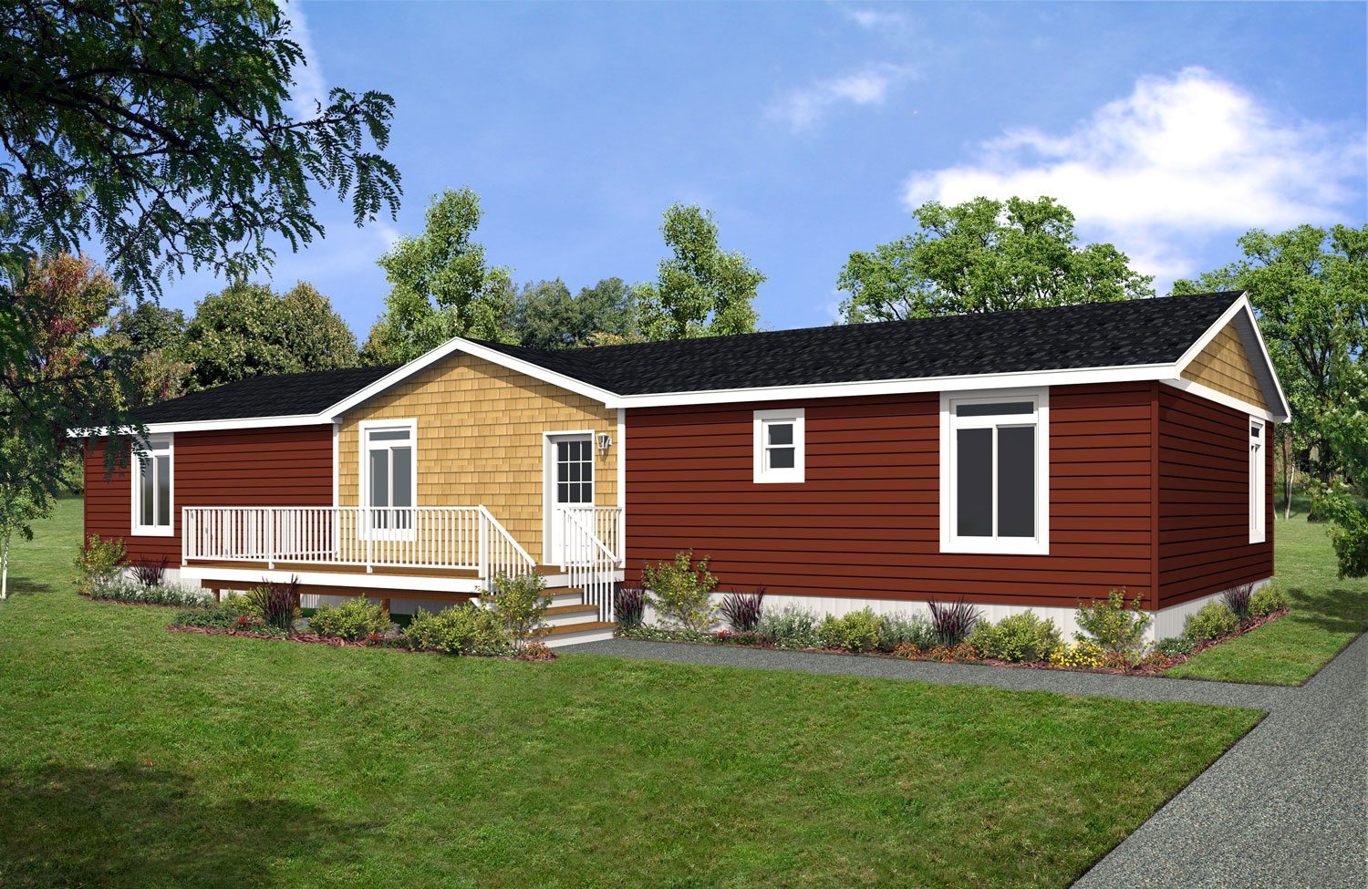 RTM Series RTM-24015 3Bdrm 2Bath Family room Outside