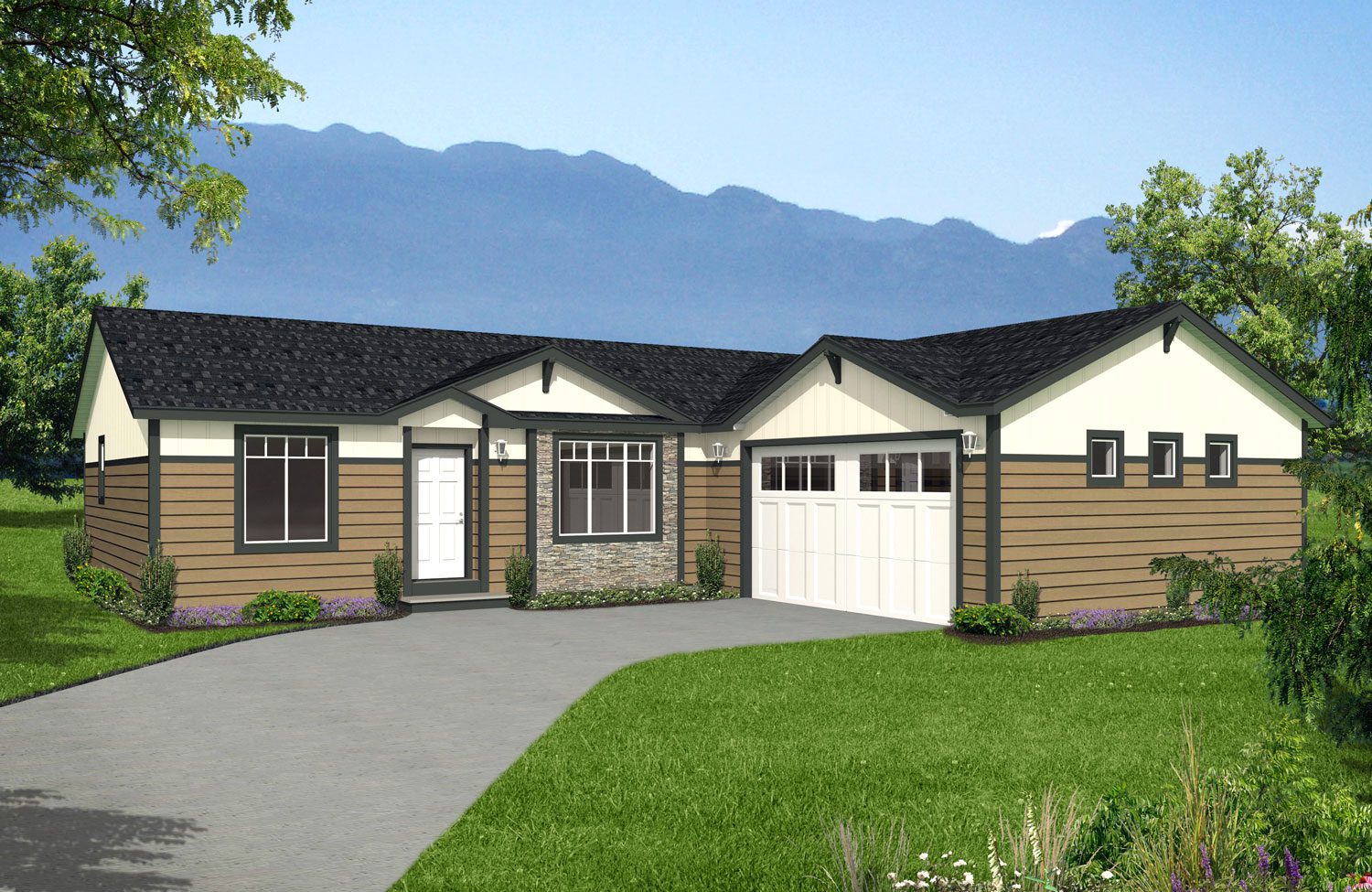 Sterling 27wide Berkshire ST-7482 3Bdrm 2Bath Outside