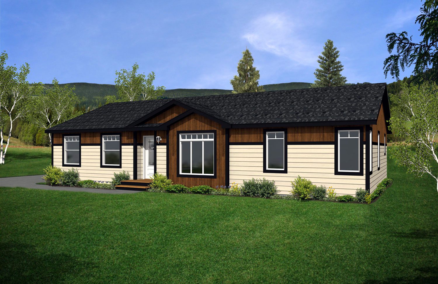 Sterling 30wide Warwick ST-3541 4bBdrm 2Bath Outside