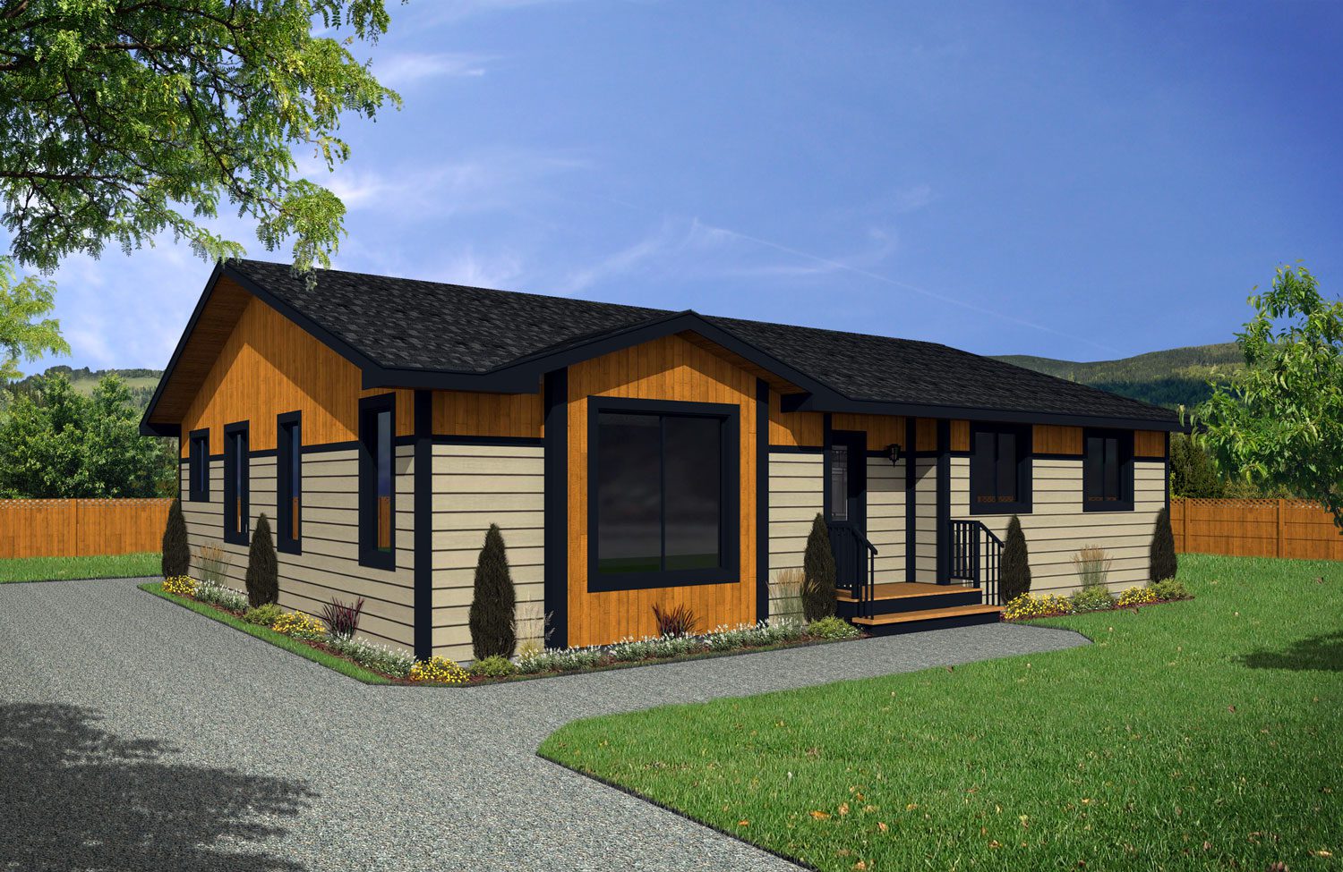 Sterling 35wide Coventry ST-5441 2Bdrm 2Bath Den Outside