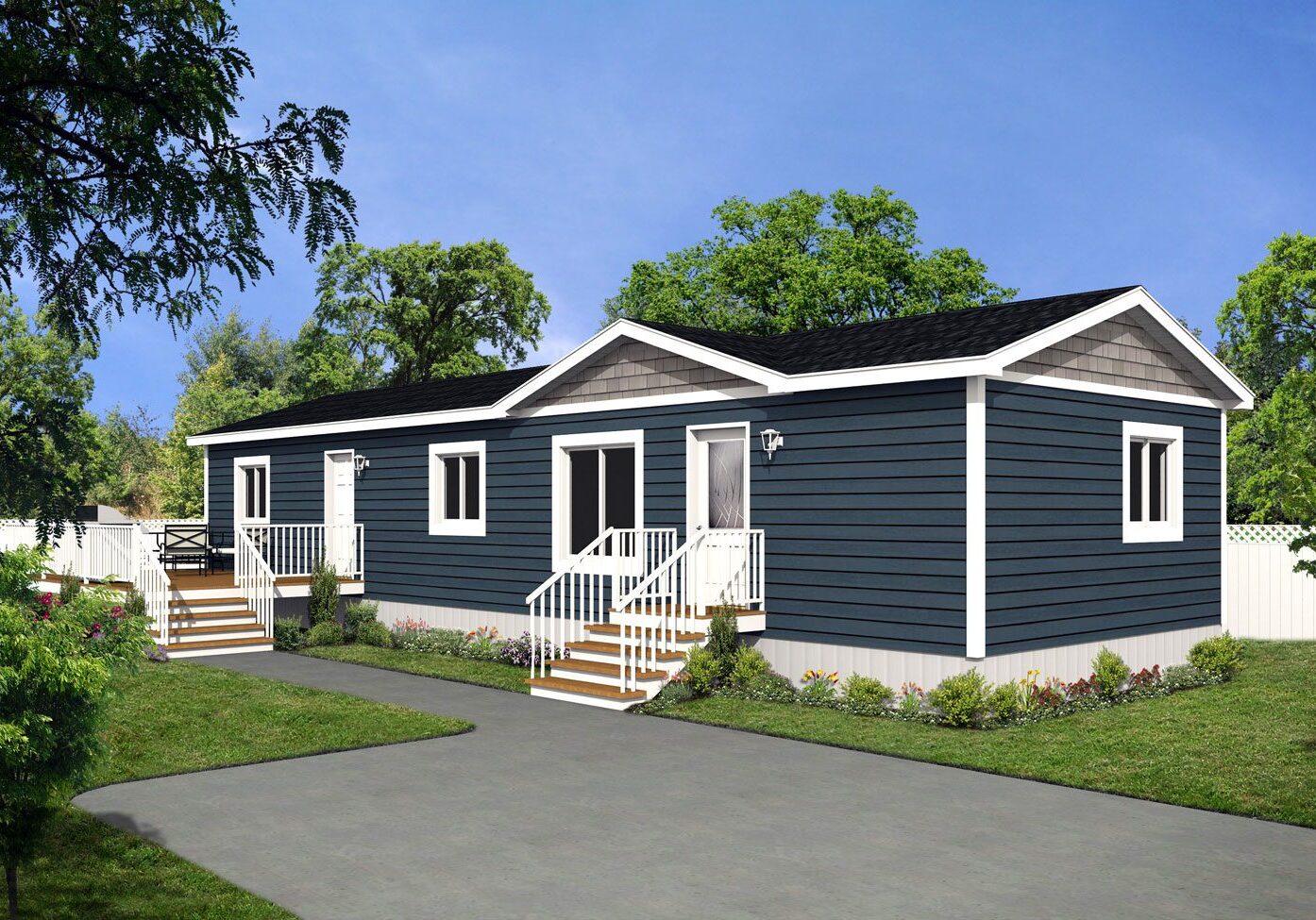 Affinity Series 18wide AF-1858 2Bdrm 2Bath Outside