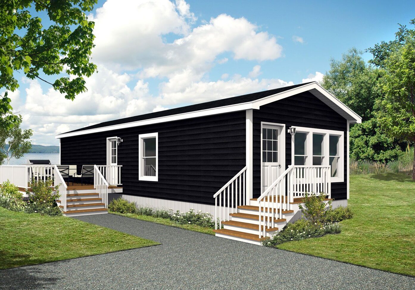 Arbour Cottages 16wide Douglas 2Bdrm 1Bath Outside