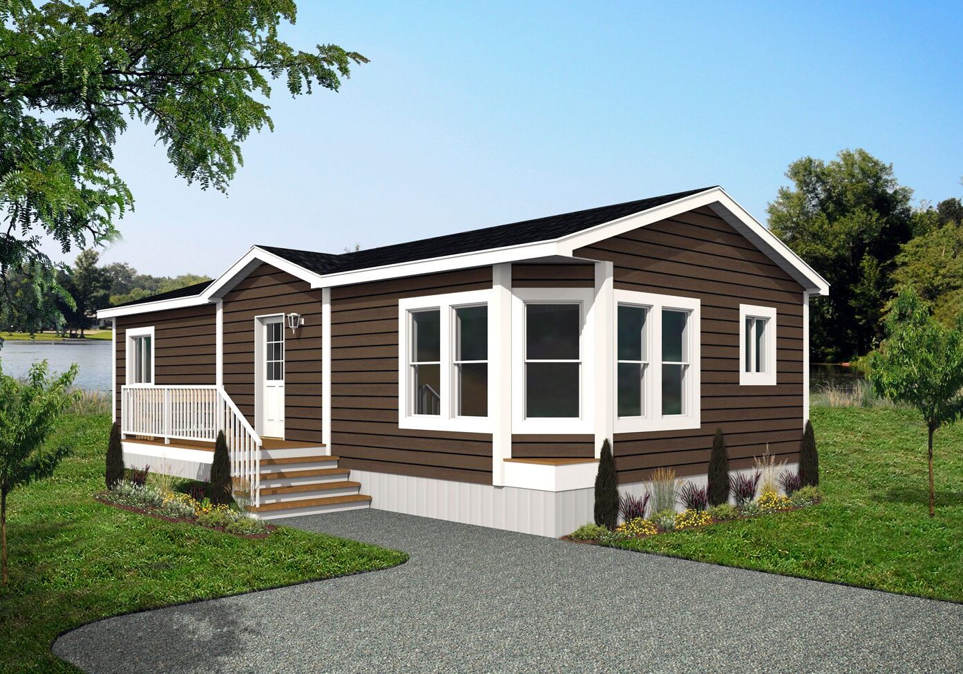 Arbour Cottages 20wide Birch 3Bdrm 1Bath Outside
