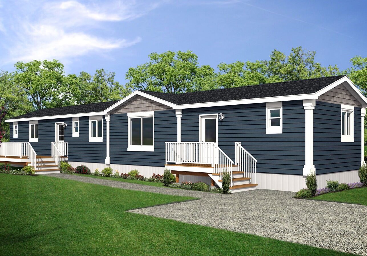 CJ Series 16wide CJ-1613 3Bdrm 2Bath Outside