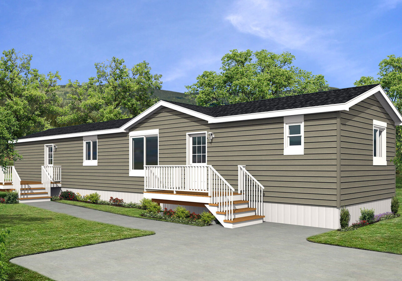 CJ Series 18wide CJ-1611 3Bdrm 2Bath Outside