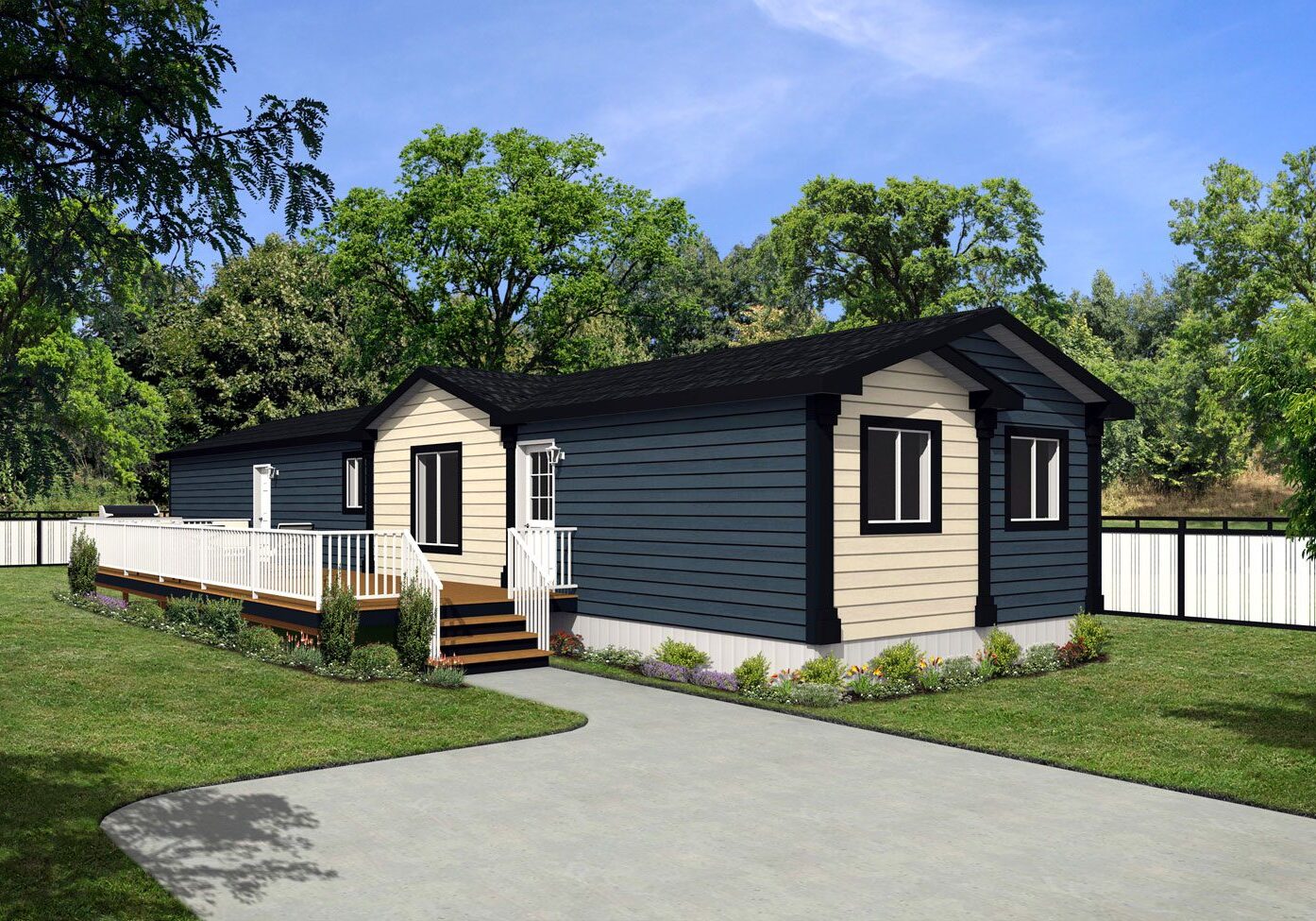 CJ Series 18wide CJ-1831 3Bdrm 2Bath Outside