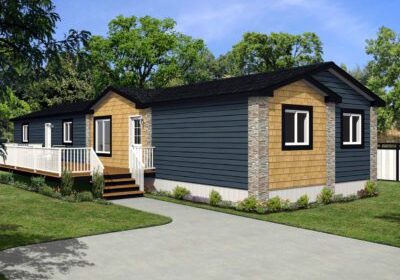 CJ Series 20wide CJ-3005 4Bdrm 2Bath Outside