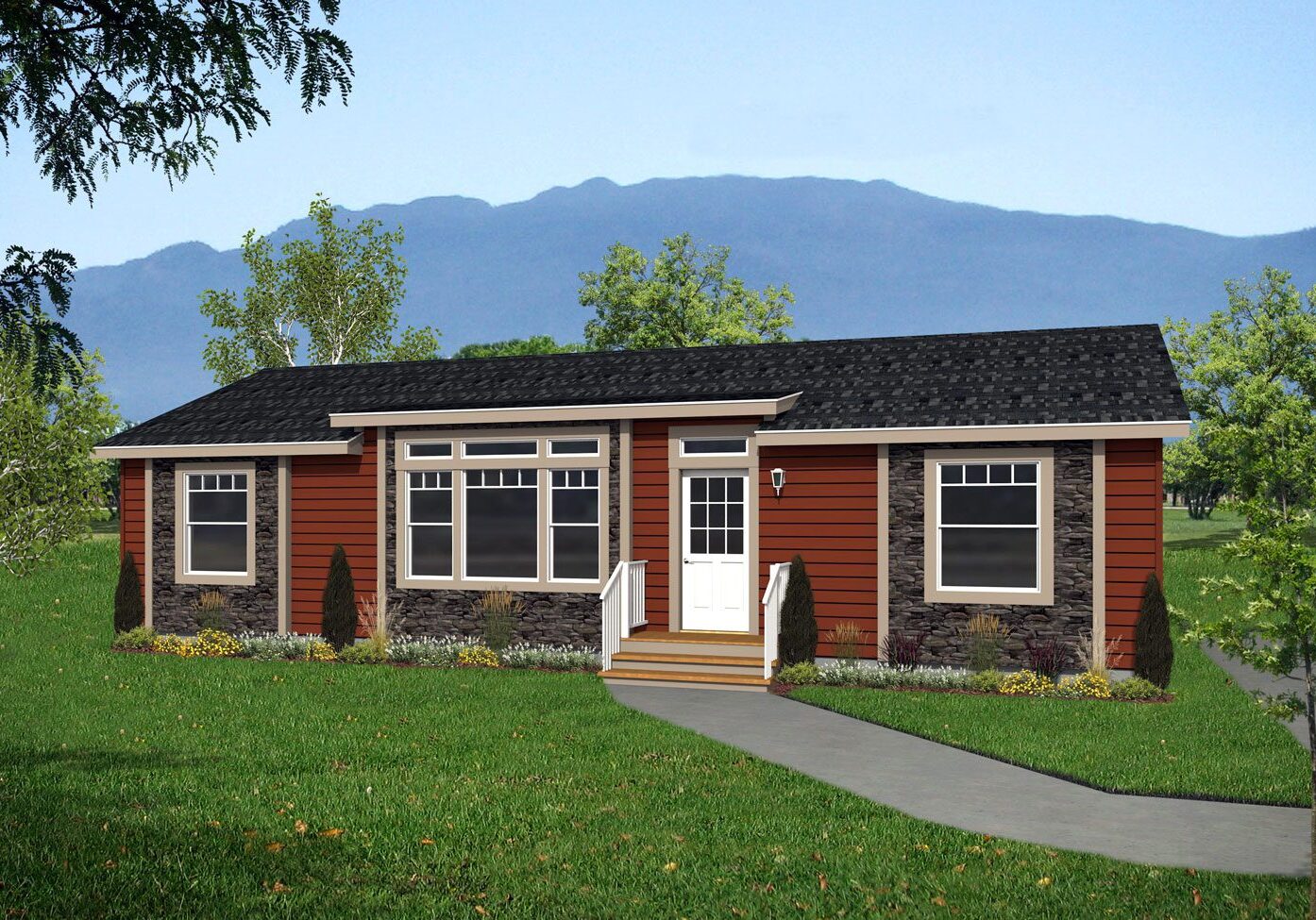 Genesis II 24 wide Kinnaird GDII-4481 3Bdrm 2Bath Outside