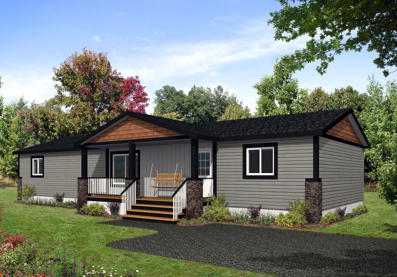 RTM Series RTM-24001 3Bdrm 2Bath Outside