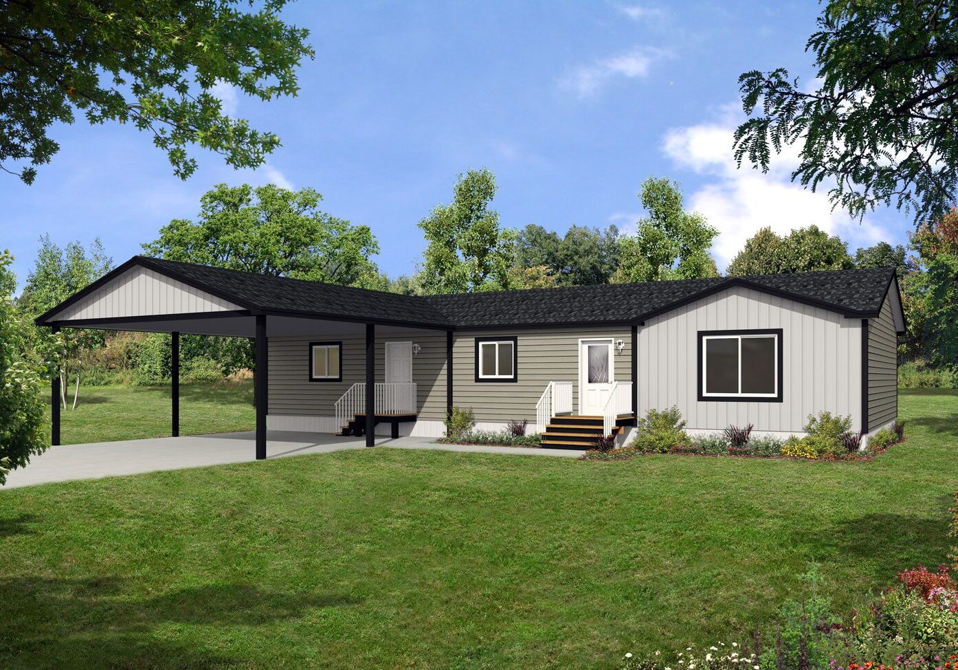 RTM Series RTM-24005 3Bdrm 2Bath Outside