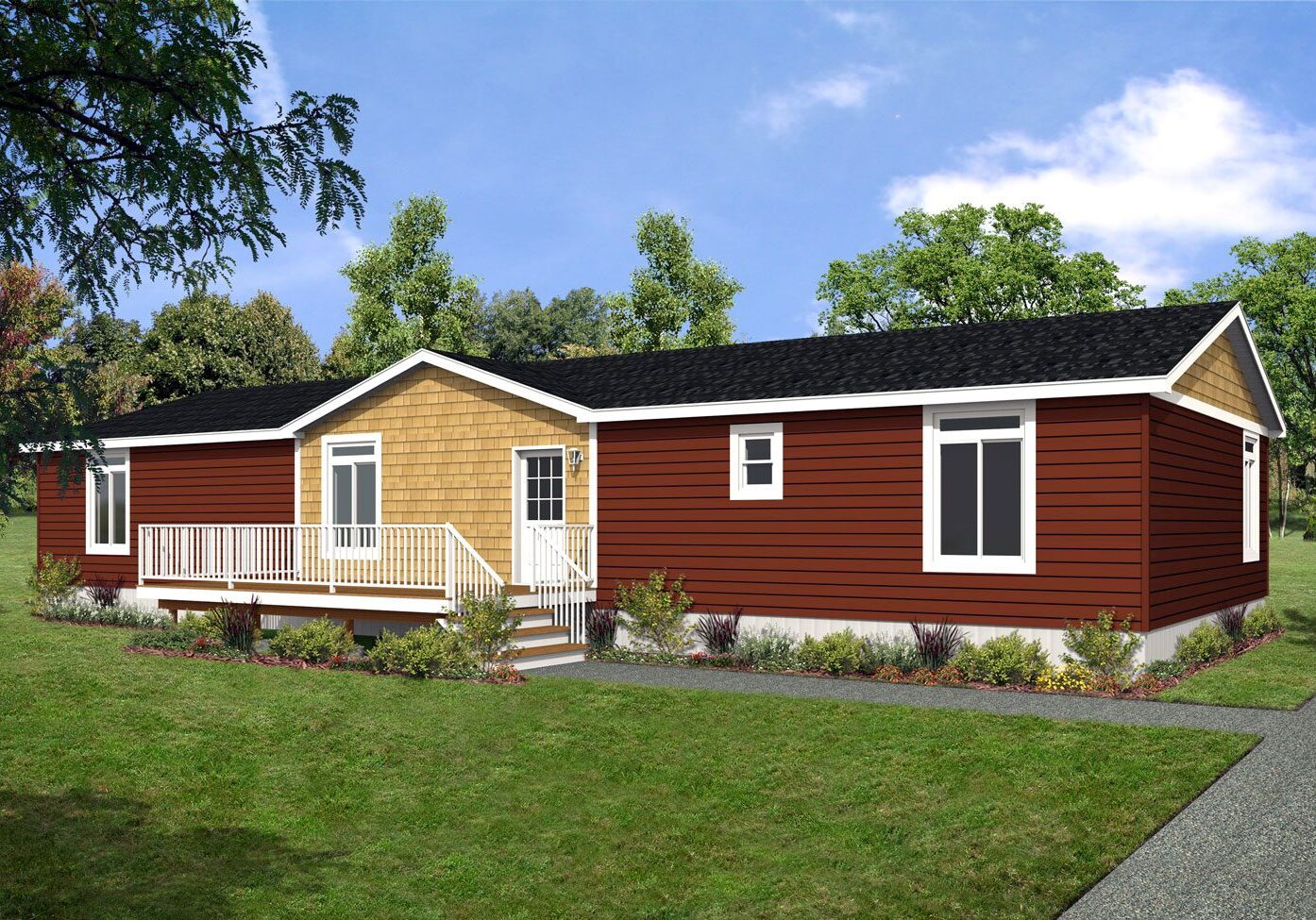 RTM Series RTM-24015 3Bdrm 2Bath Family room Outside