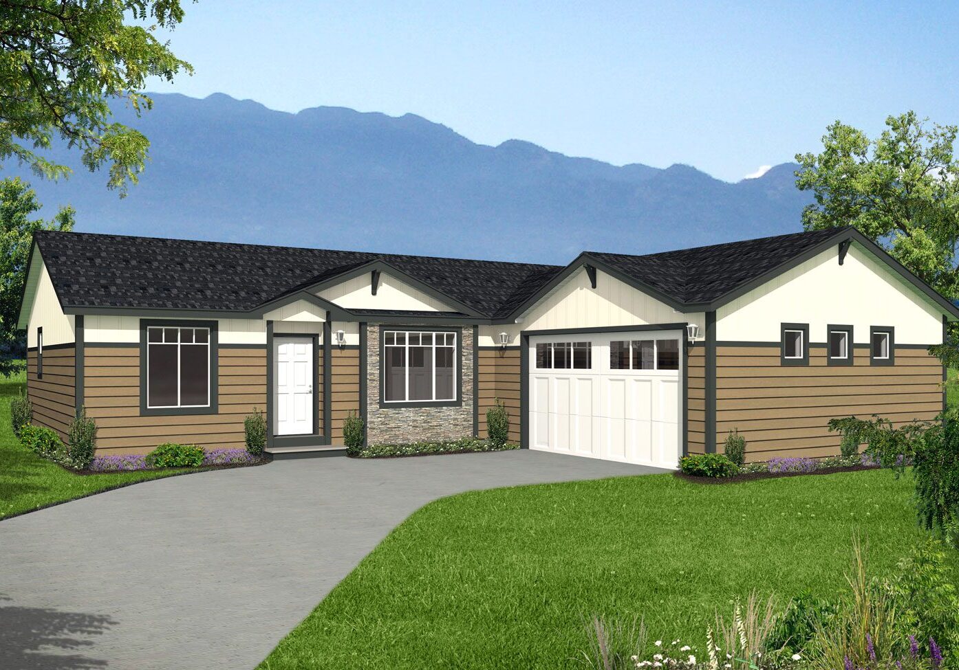 Sterling 27wide Berkshire ST-7482 3Bdrm 2Bath Outside