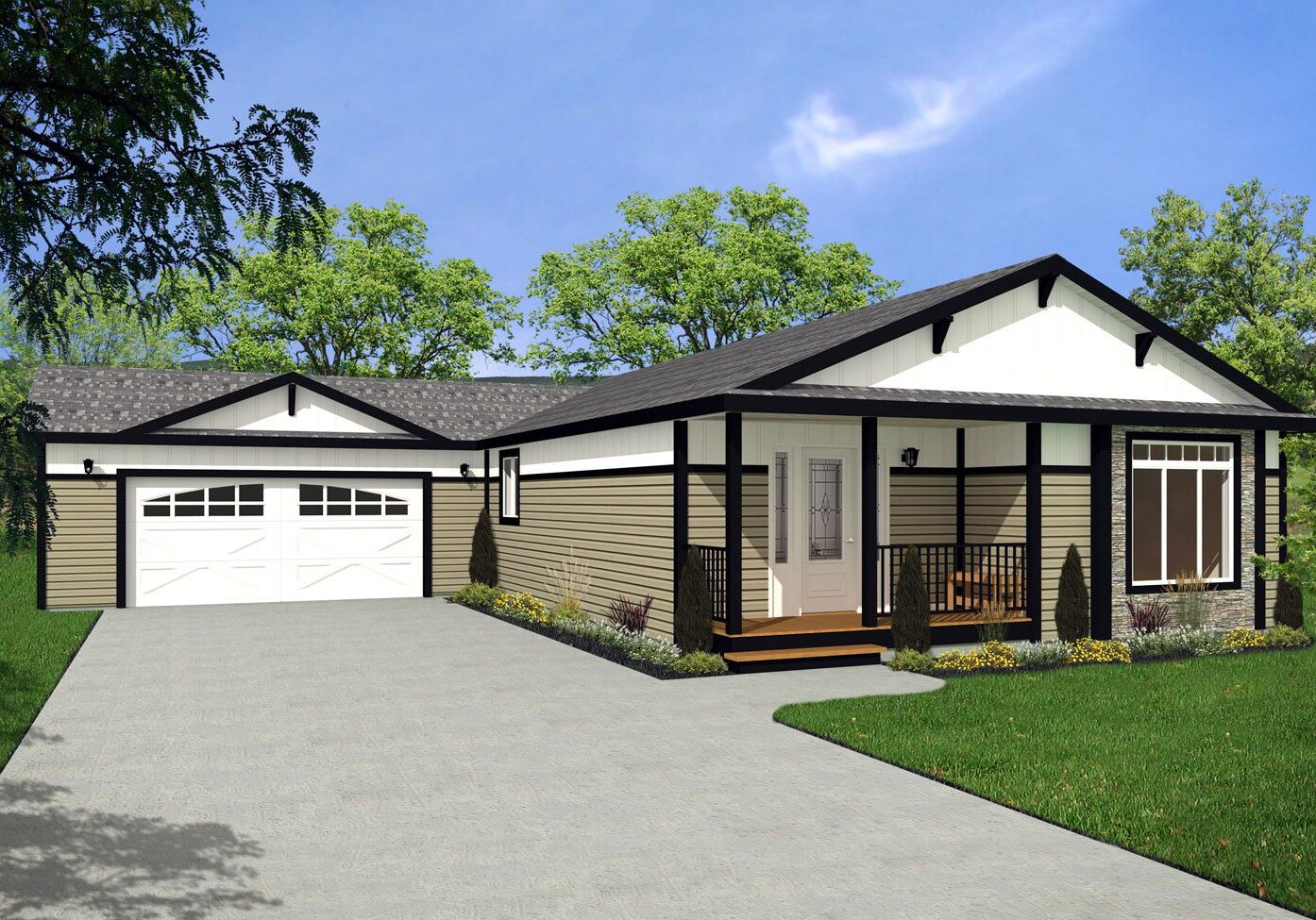 Sterling 27wide Devon ST-7562 3Bdrm 2Bath Outside