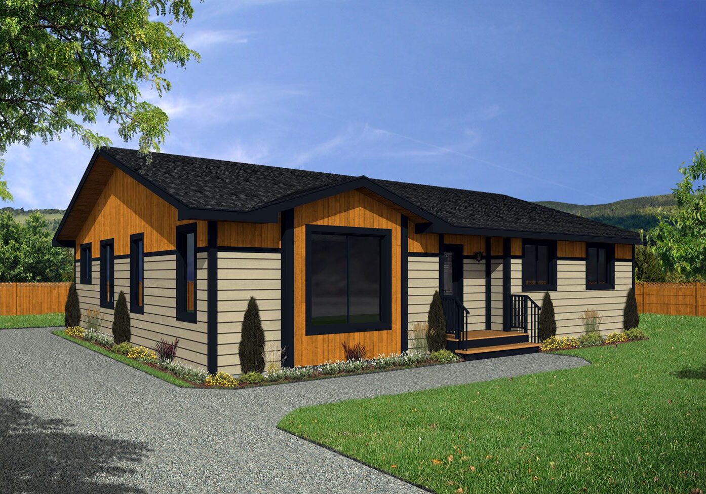 Sterling 35wide Coventry ST-5441 2Bdrm 2Bath Den Outside